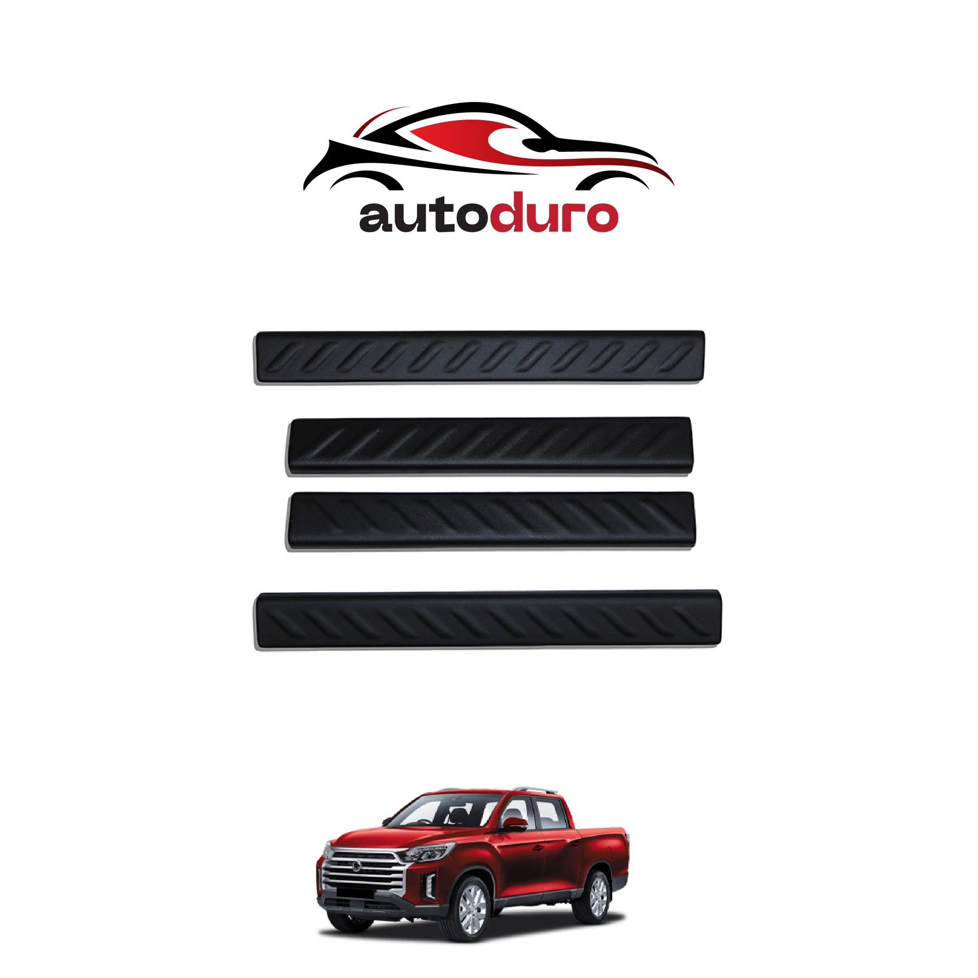 Autoduro Ssangyong Musso 2021 Onwards Door Sill Protector 4pcs - 72650321-010019-20010402_1