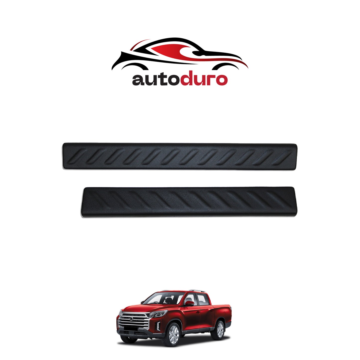 Autoduro Ssangyong Musso 2021 Onwards Door Sill Protector 4pcs - 72650321-010019-20010402_2