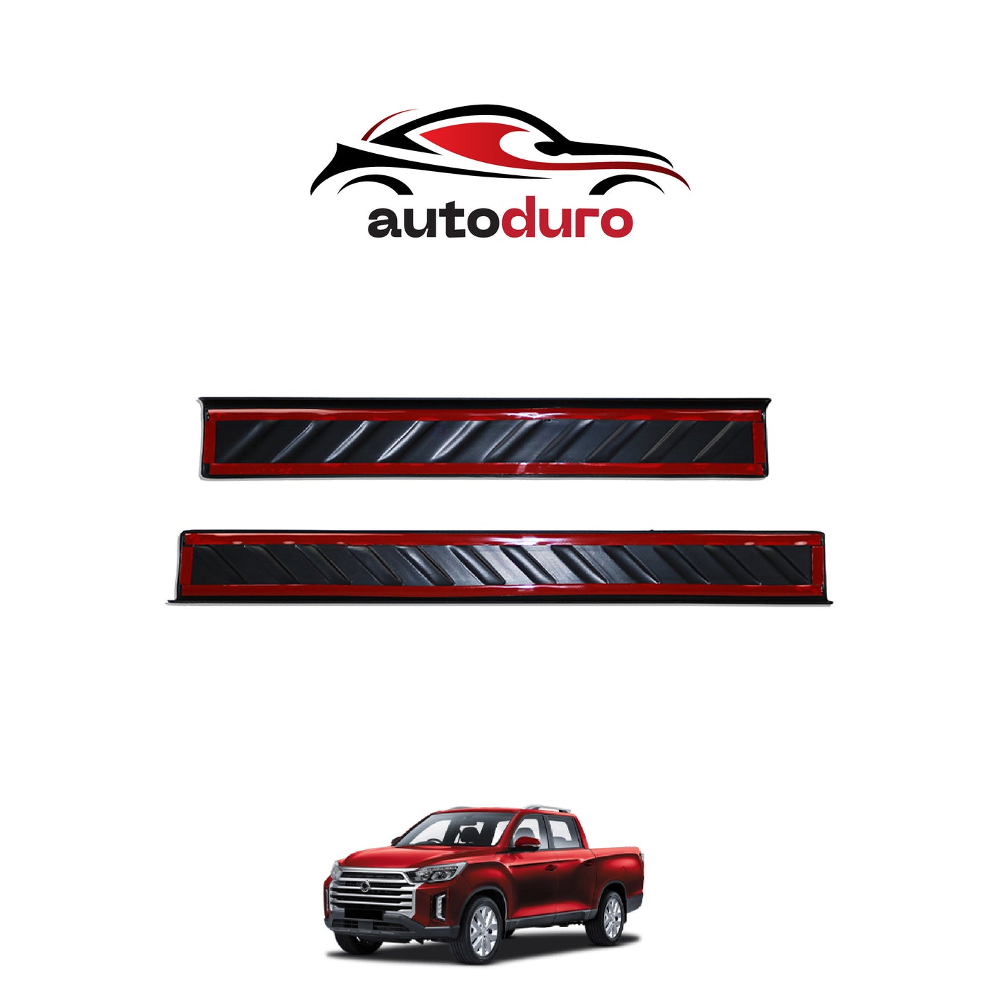 Autoduro Ssangyong Musso 2021 Onwards Door Sill Protector 4pcs - 72650321-010019-20010402_4