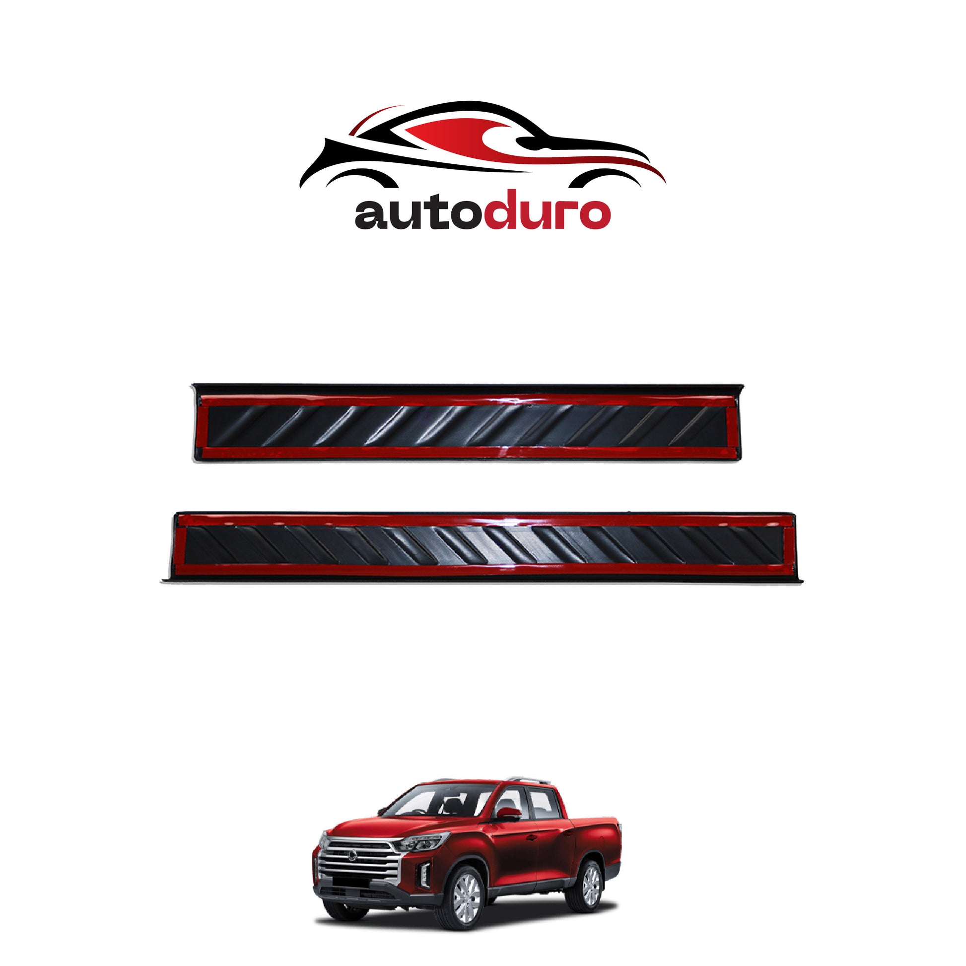 Autoduro Ssangyong Musso 2021 Onwards Door Sill Protector 4pcs - 72650321-010019-20010402_4