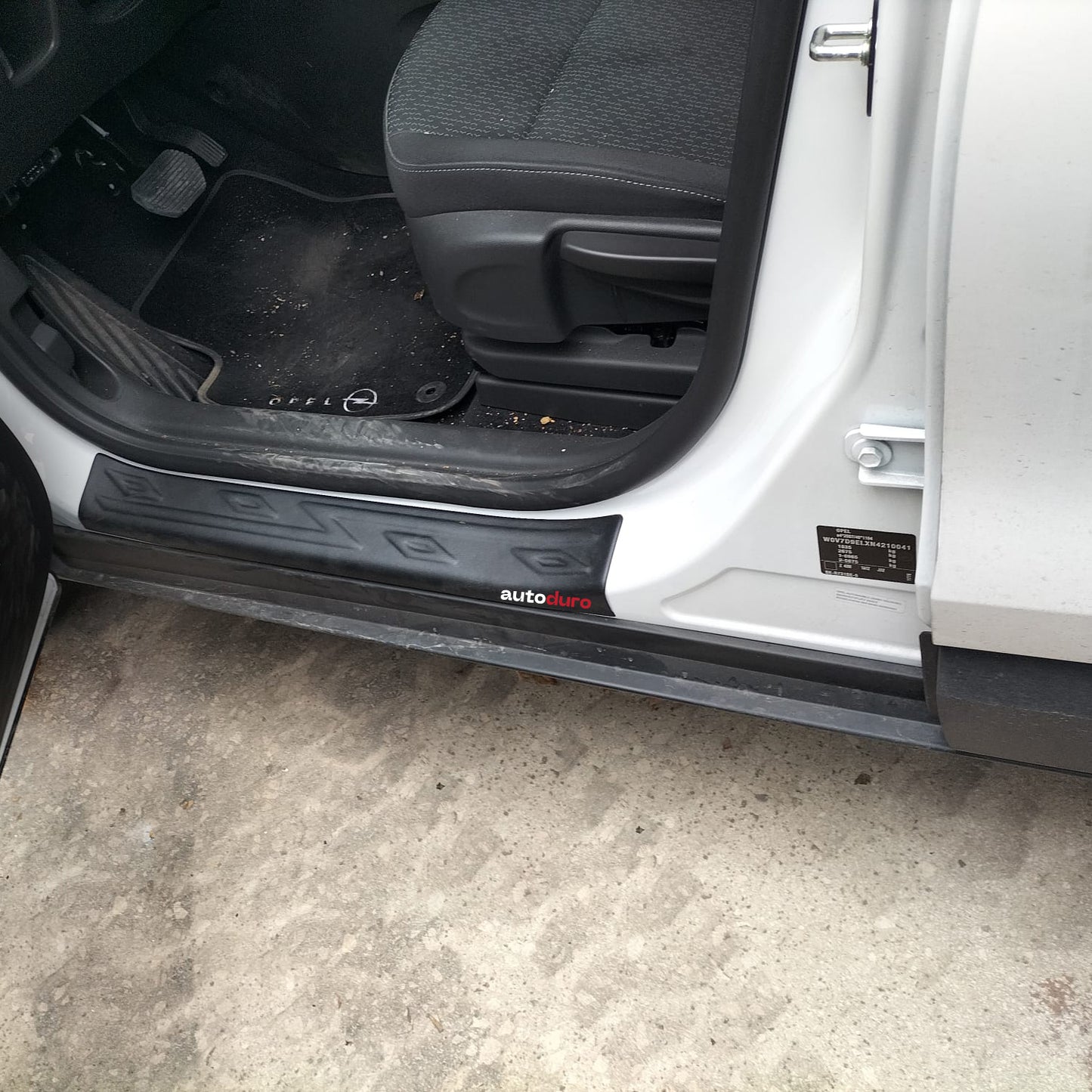 Autoduro Opel Crossland 2021 Onwards Door Sill Protector - 72650721-010019-20010402_4