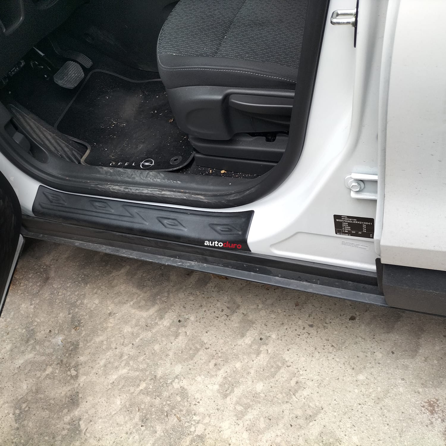 Autoduro Opel Crossland 2021 Onwards Door Sill Protector - 72650721-010019-20010402_4