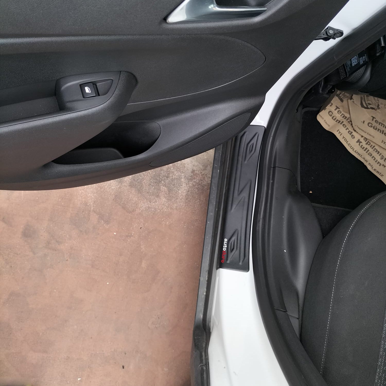 Autoduro Opel Crossland 2021 Onwards Door Sill Protector - 72650721-010019-20010402_5