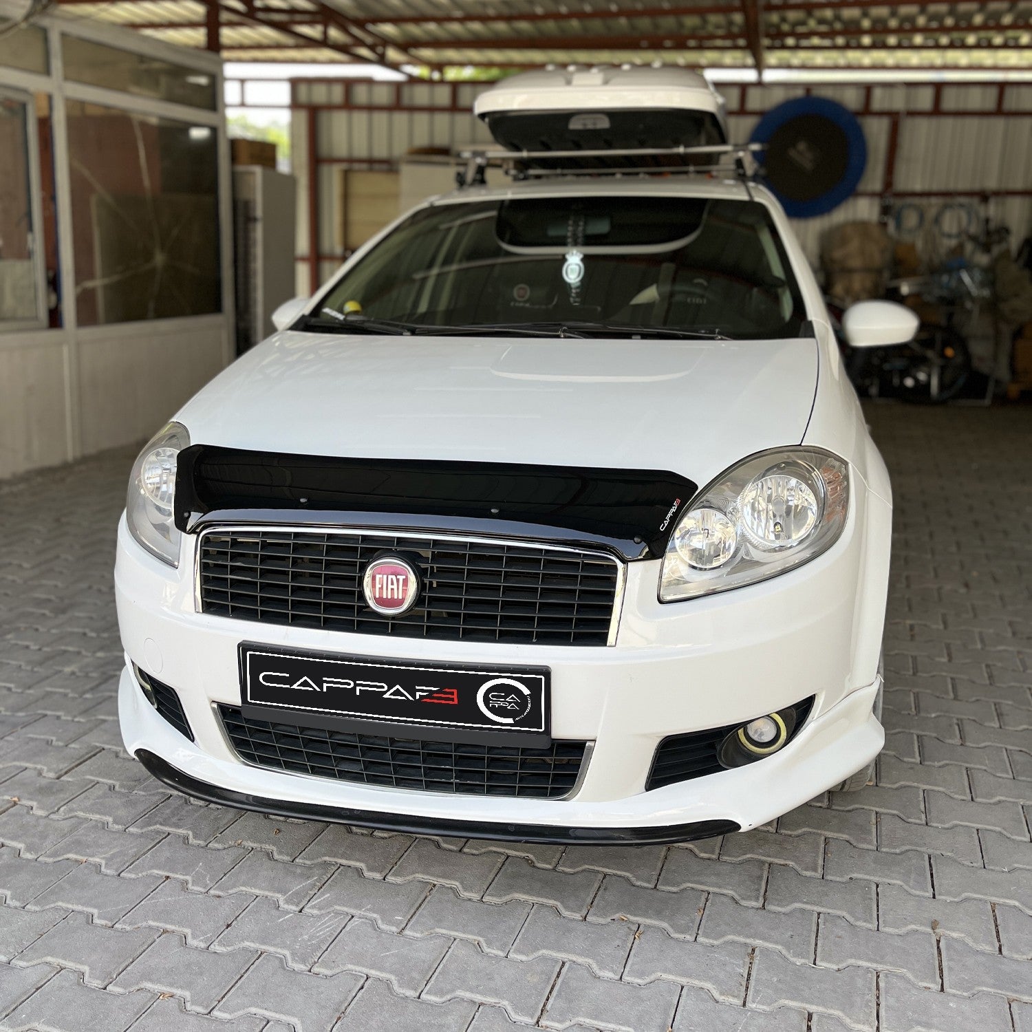 Fiat Linea 2007 - 2018 Bonnet Deflector 3mm