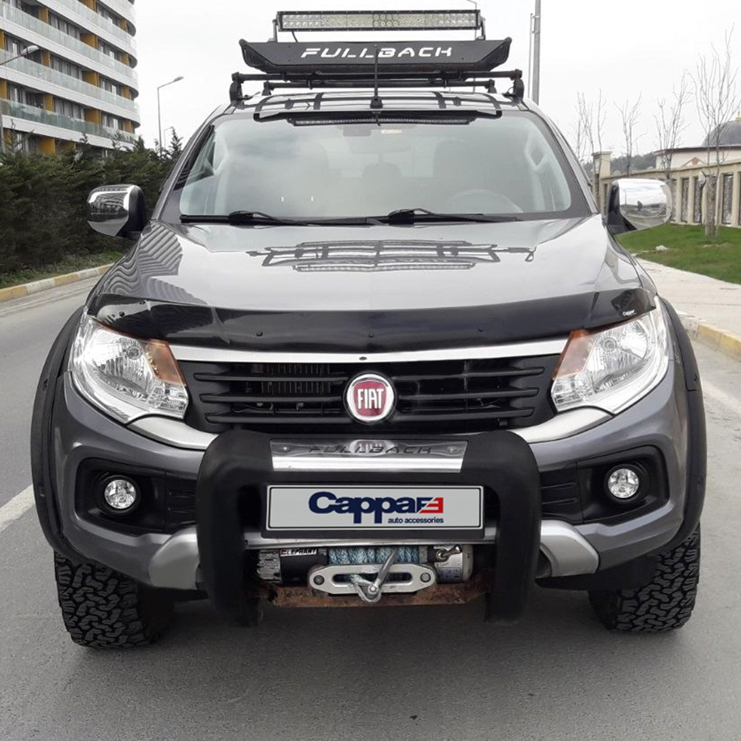Fiat Fullback 2016 Onwards Bonnet Deflector 4mm