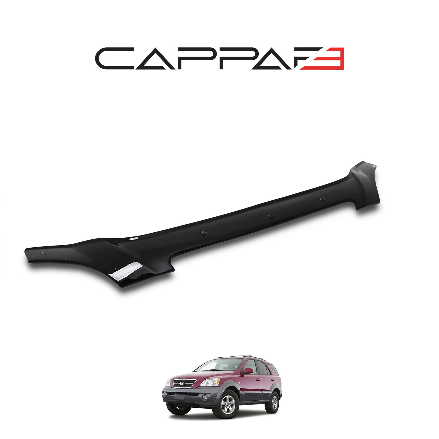 Kia Sorento 2002 - 2006 Bonnet Deflector 3mm