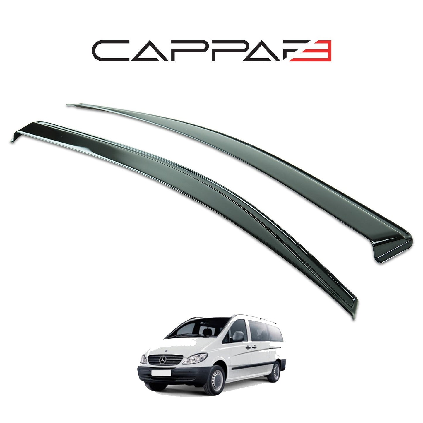 Mercedes Vito 2004 - 2010 Window Wind Deflectors 2pcs