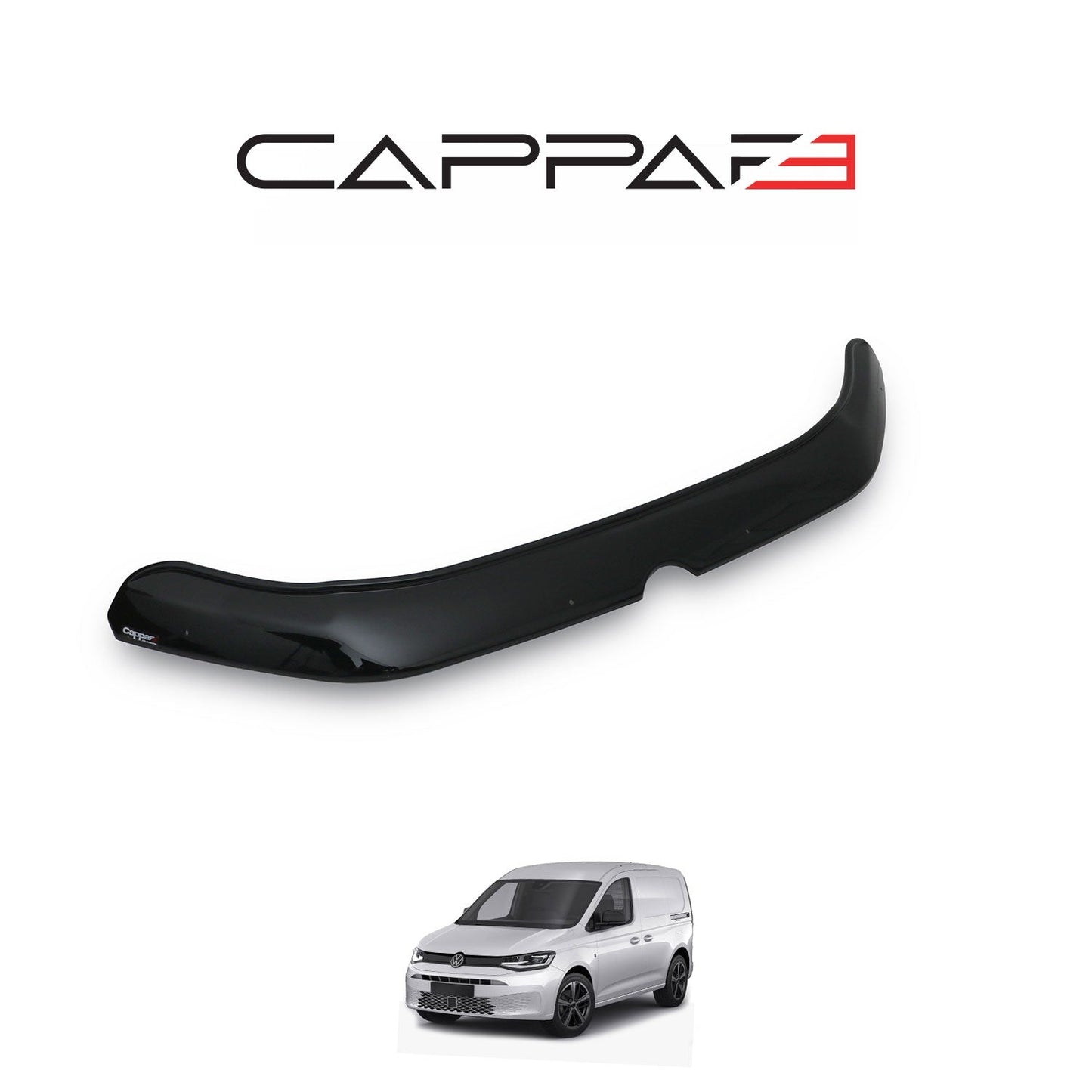 Volkswagen Caddy 2021 Onwards Bonnet Deflector 3mm