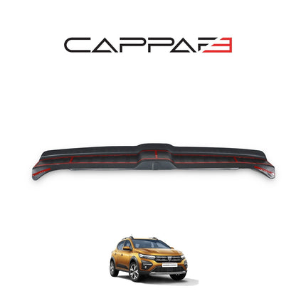 Dacia Sandero 2021 Onwards Rear Bumper Sill Protector Gloss