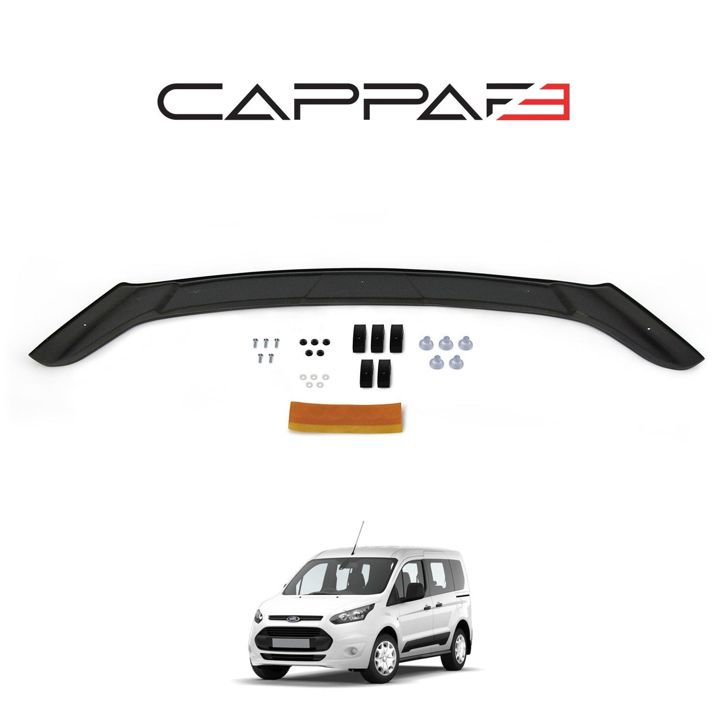 Ford Connect 2014 - 2018 Bonnet Deflector 4mm