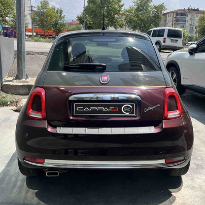 Fiat 500 2016 Onwards Rear Bumper Sill Protector Matt