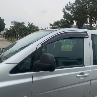 Mercedes Vito 2004 - 2010 Window Wind Deflectors 2pcs