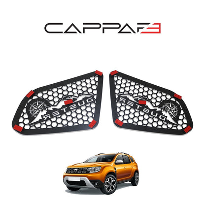 Dacia Duster 2018 - 2024 Metal Quarter Window 2pcs