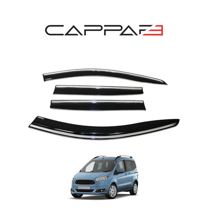 Ford Courier 2014 - 2018 Window Wind Deflectors 4pcs