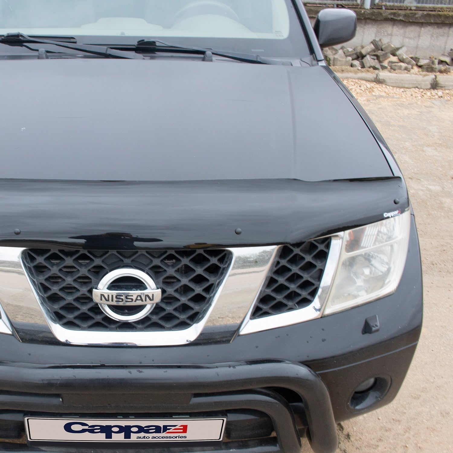 Nissan Navara 2006 - 2015 Bonnet Deflector 4mm