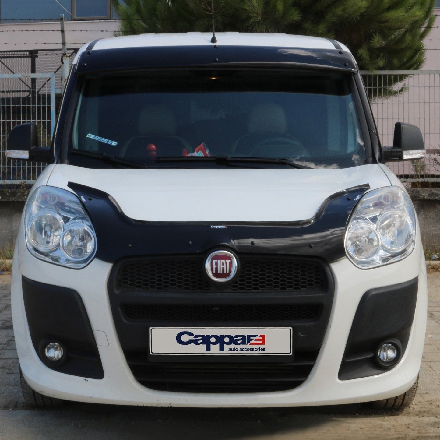 Fiat Doblo 2010 - 2015 Bonnet Deflector 4mm