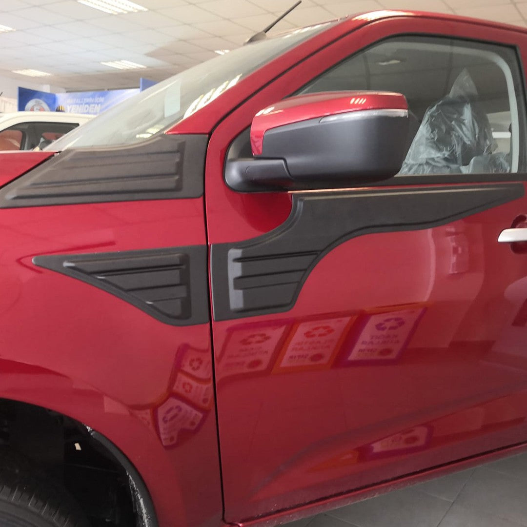 Isuzu D-Max 2020 Onwards Rear Bumper Sill Protector 6pcs