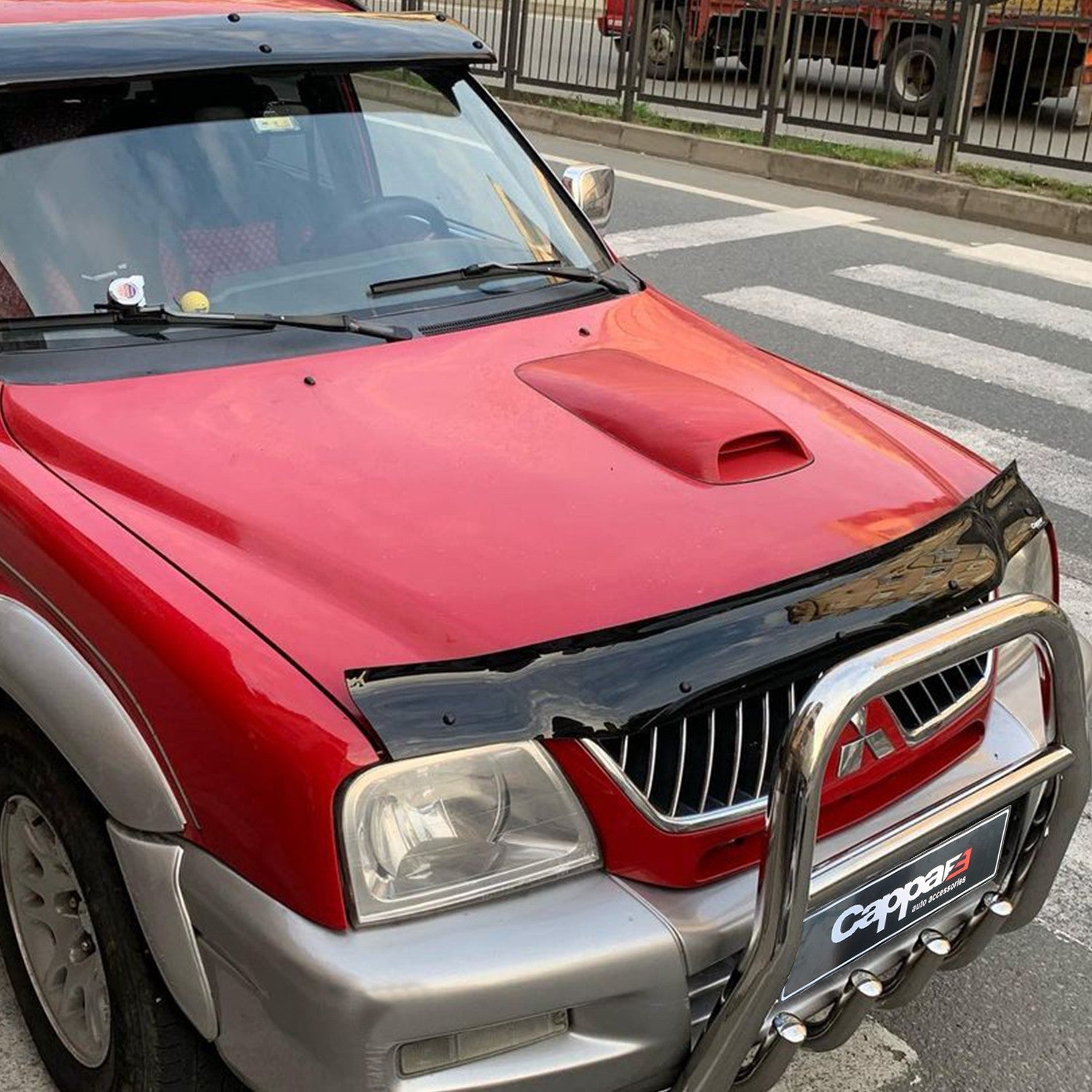 Mitsubishi L200 1996 - 2006 Bonnet Deflector 3mm
