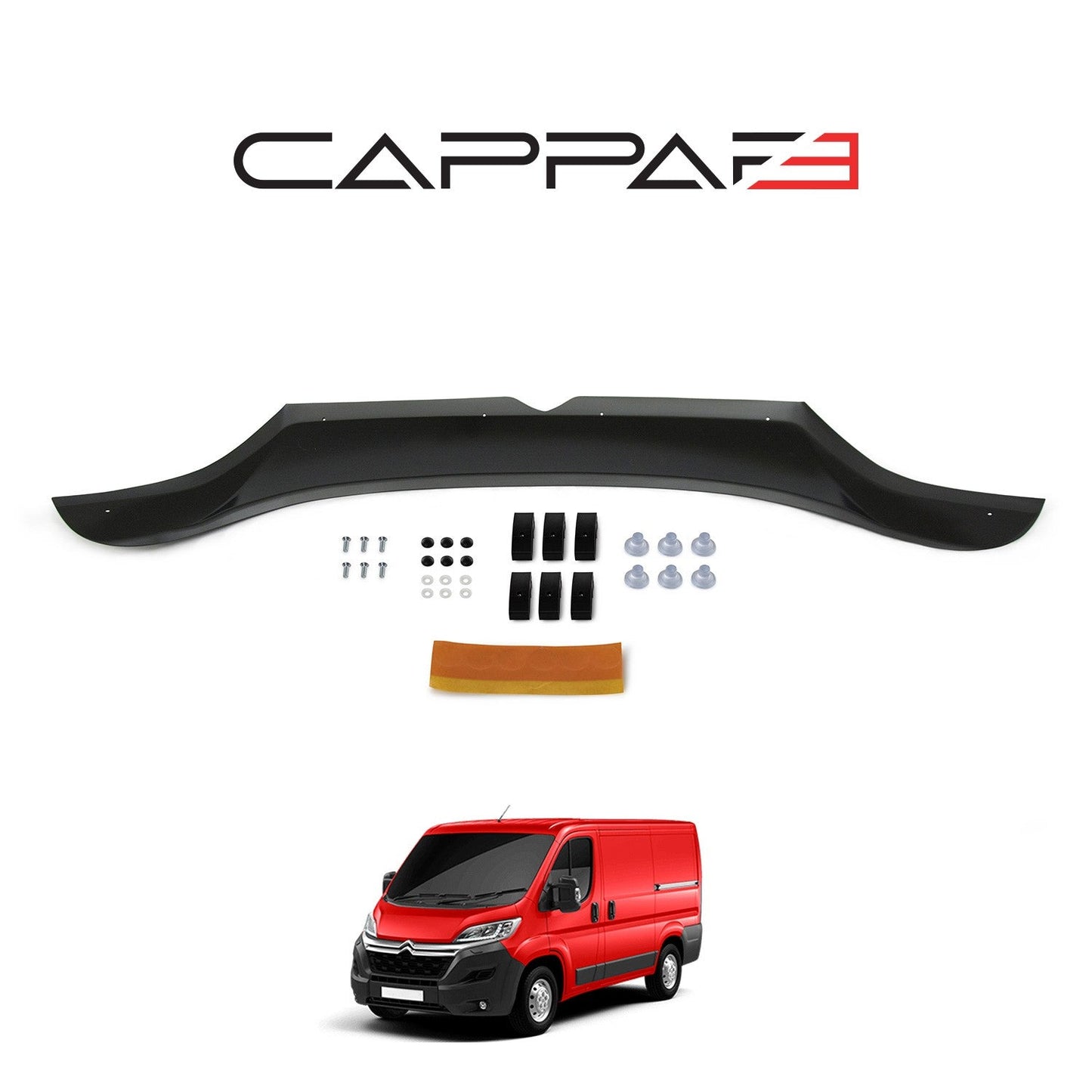 Citroen Jumper 2014 - 2023 Bonnet Deflector 4mm