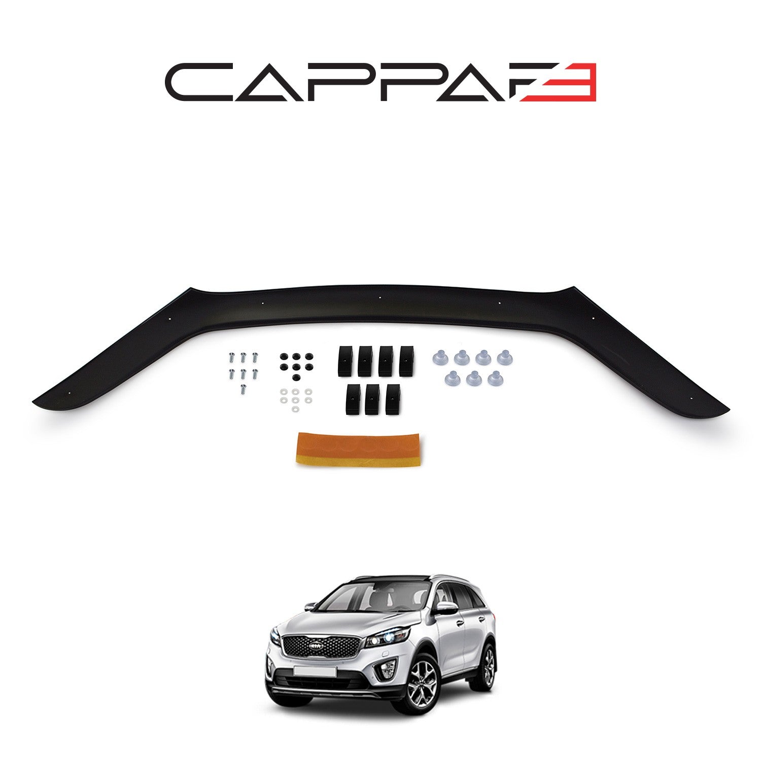 Kia Sorento 2016 - 2020 Bonnet Deflector 3mm