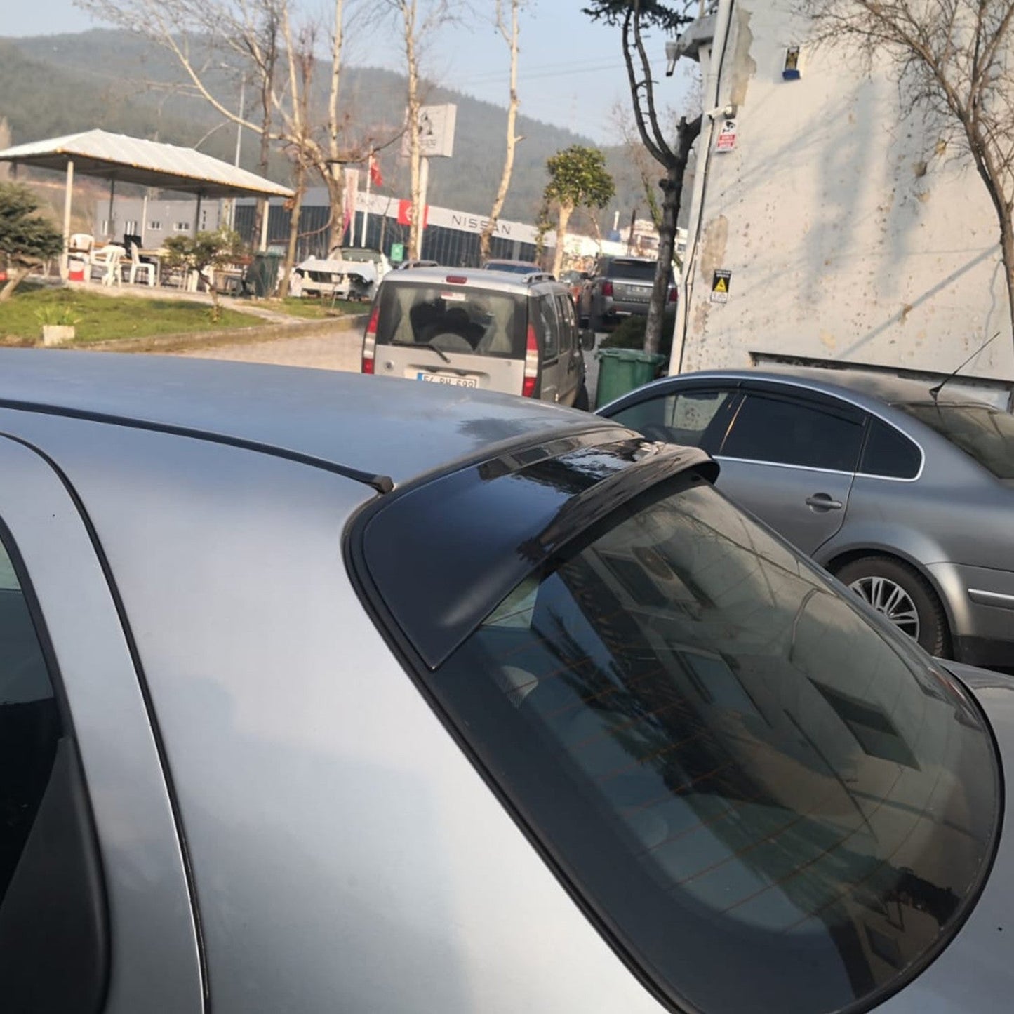 Fiat Albea 2005 - 2012 Rear Window Spoiler