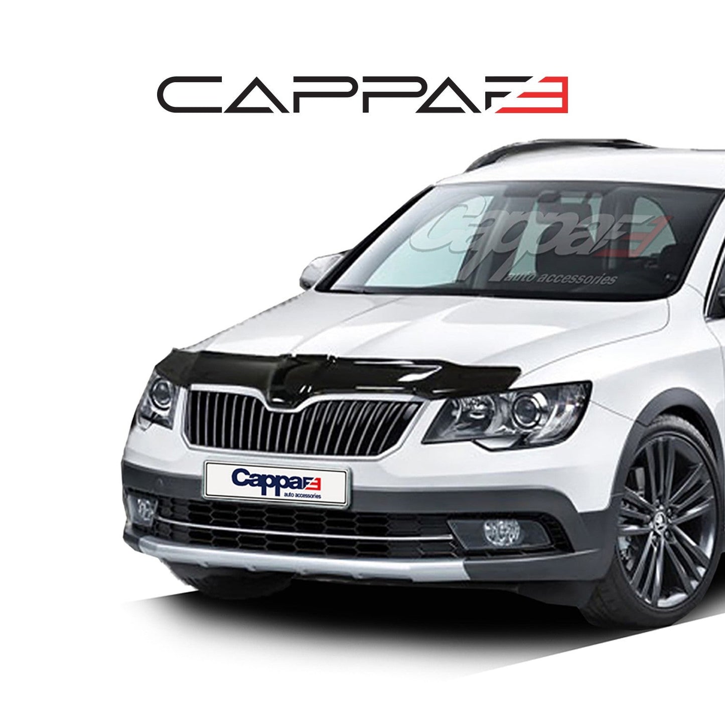 Skoda SuperB 2013 Onwards Rear Bumper Sill Protector 4mm