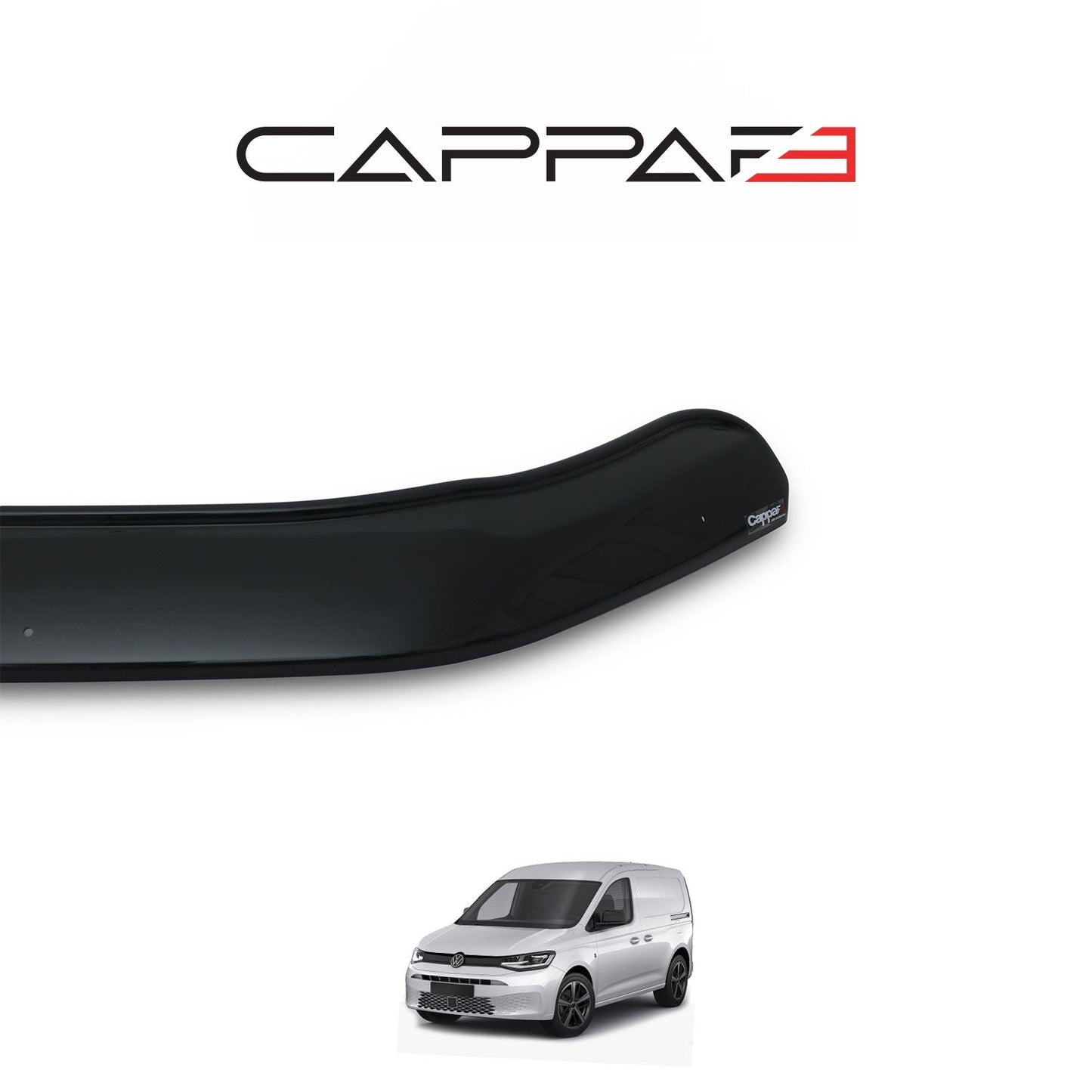 Volkswagen Caddy 2021 Onwards Bonnet Deflector 3mm