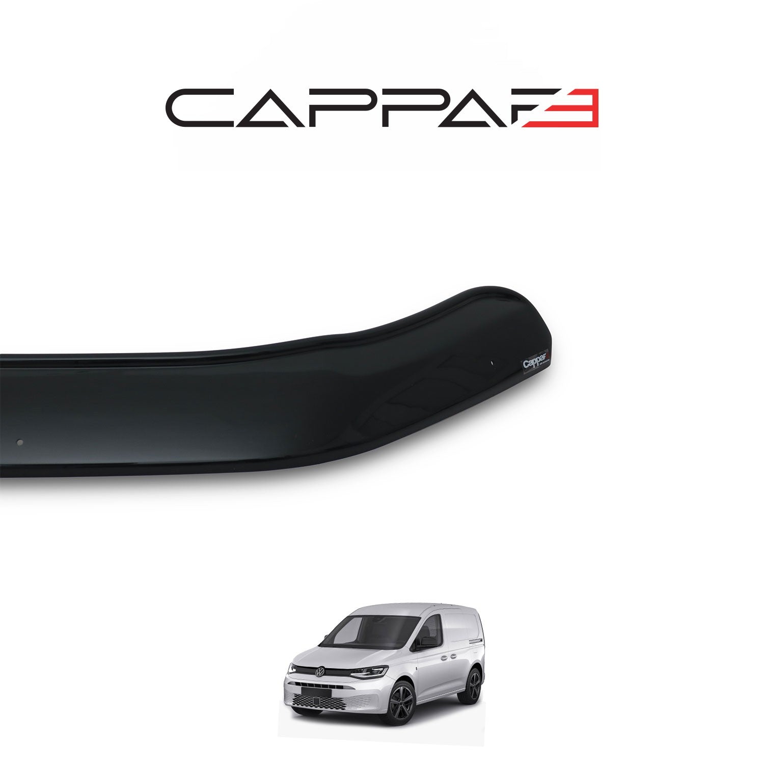 Volkswagen Caddy 2021 Onwards Bonnet Deflector 3mm