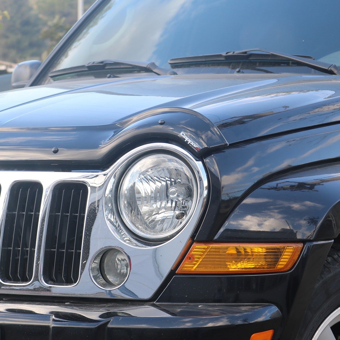 Jeep Cherokee 2002 - 2008 Bonnet Deflector 4mm