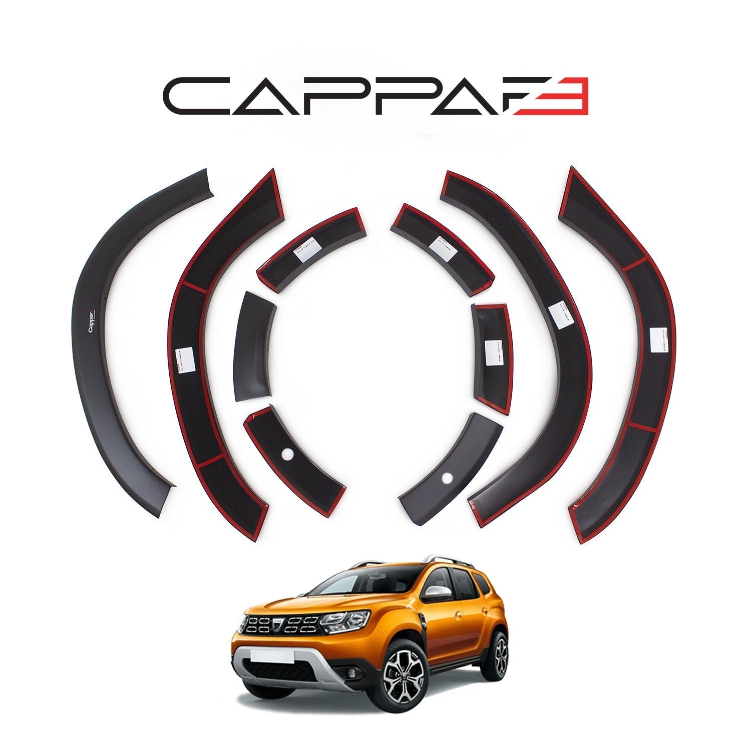 Dacia Duster 2018 - 2024 Fender Flares 8pcs