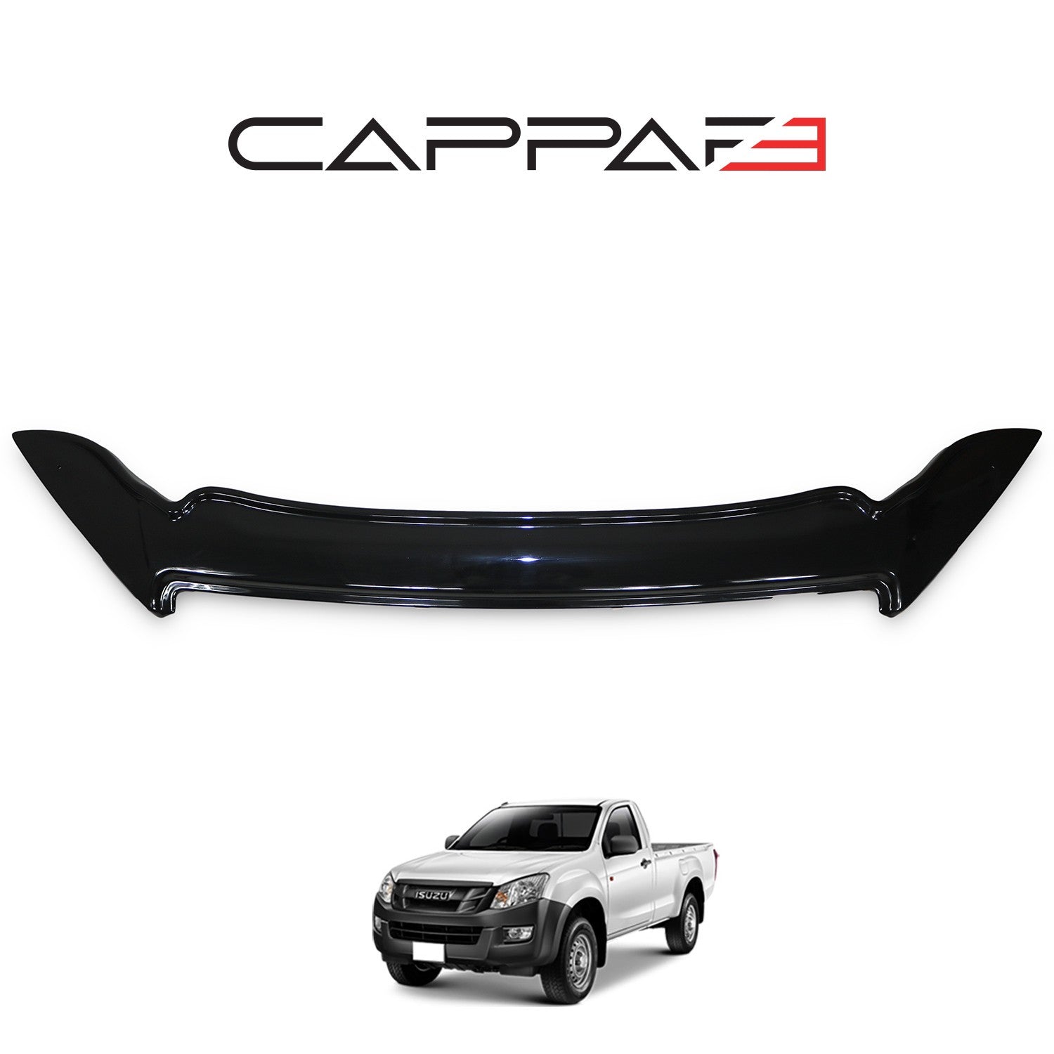 Isuzu D-Max 2012 - 2017 Bonnet Deflector 3mm