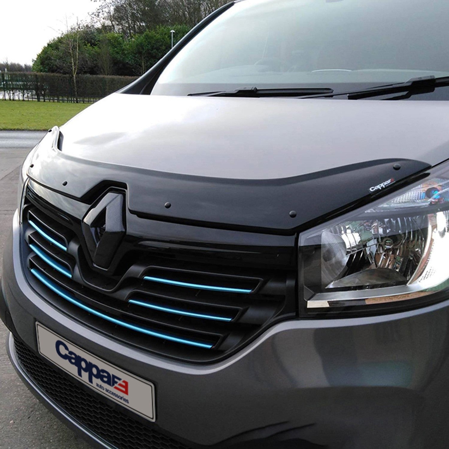 Renault Trafic 2014 - 2019 Bonnet Deflector 4mm