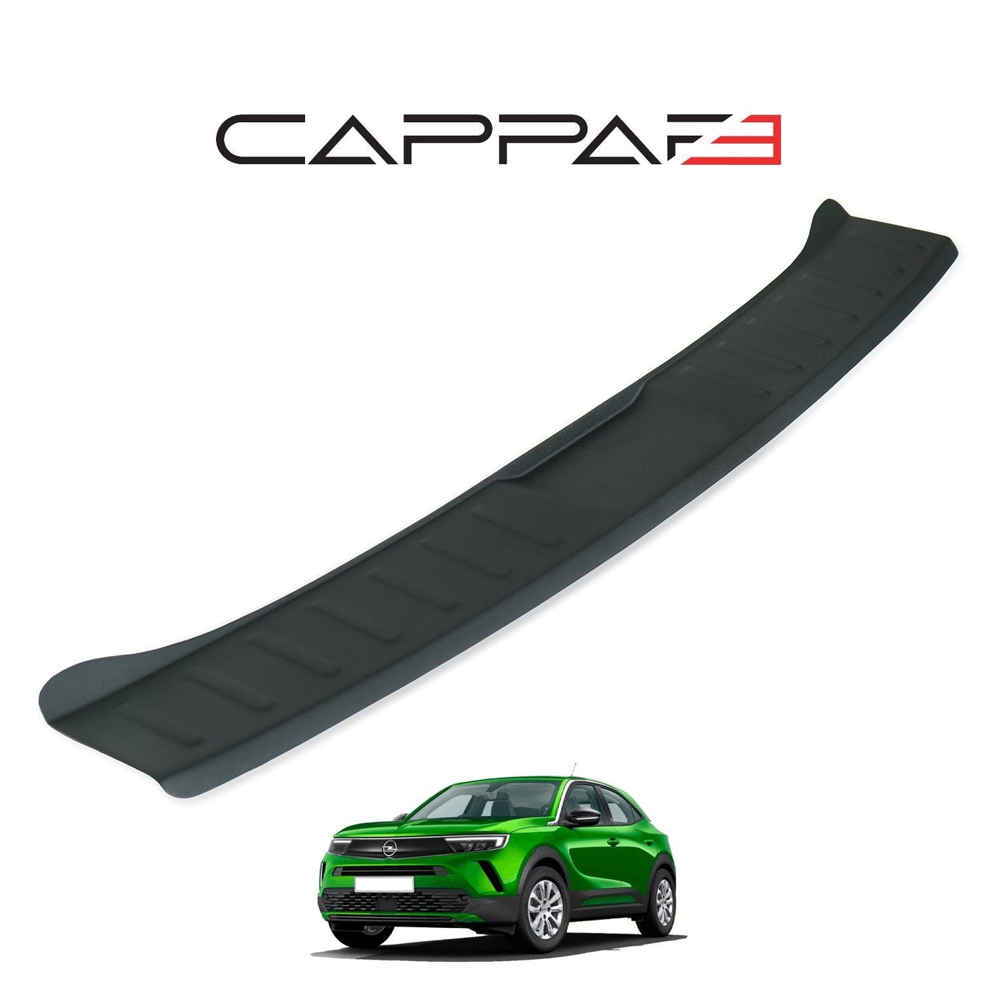 Opel Mokka 2021 Onwards Rear Bumper Sill Protector Matt