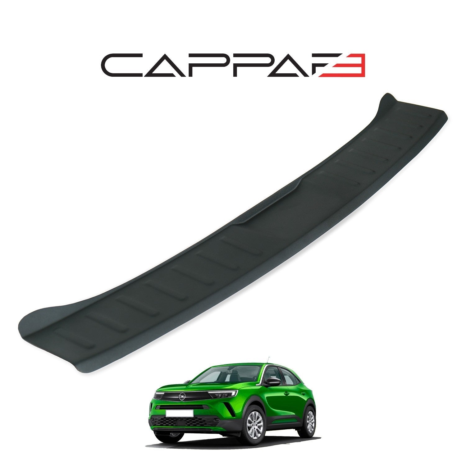 Opel Mokka 2021 Onwards Rear Bumper Sill Protector Matt