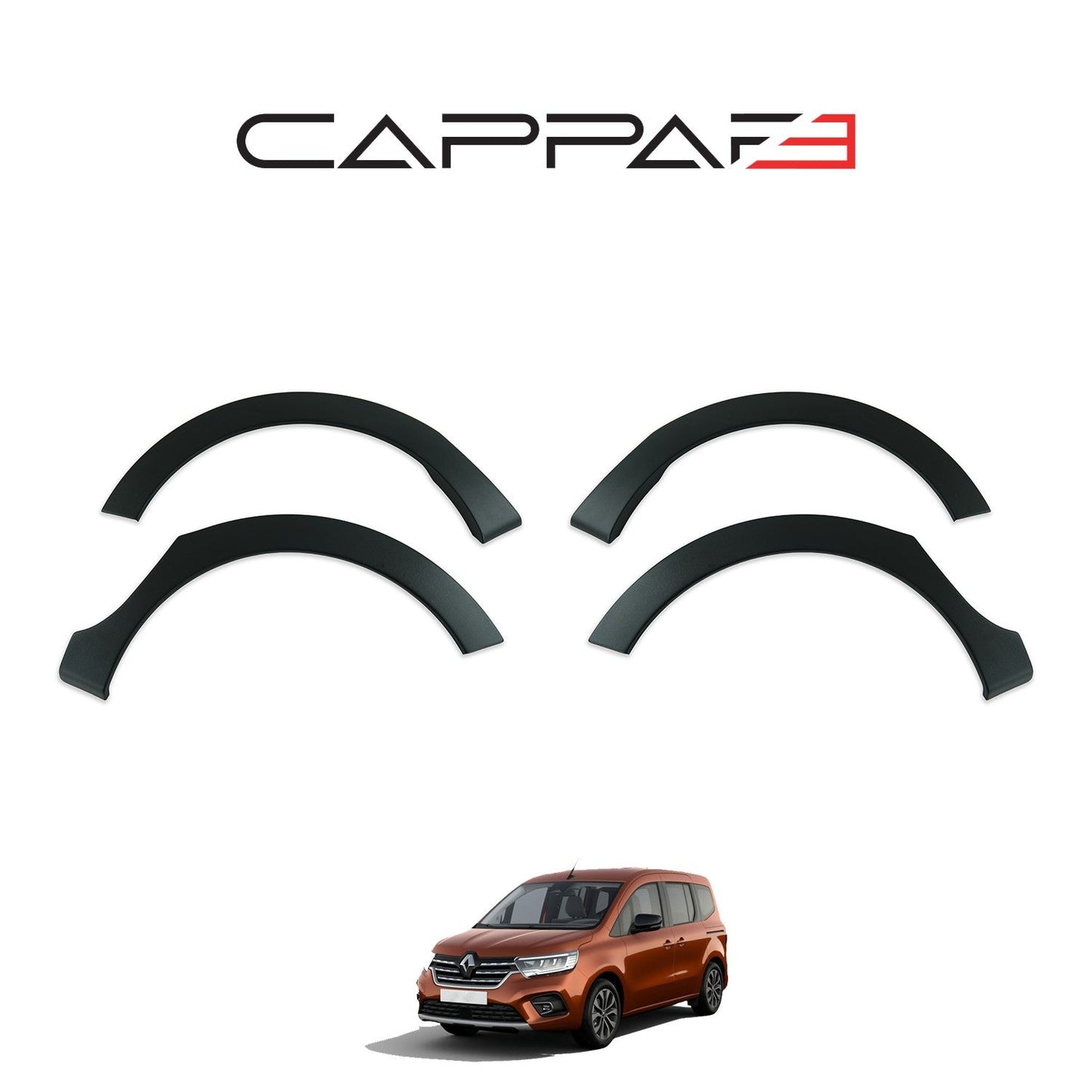 Renault Kangoo 2021 Onwards Fender Flares 8pcs