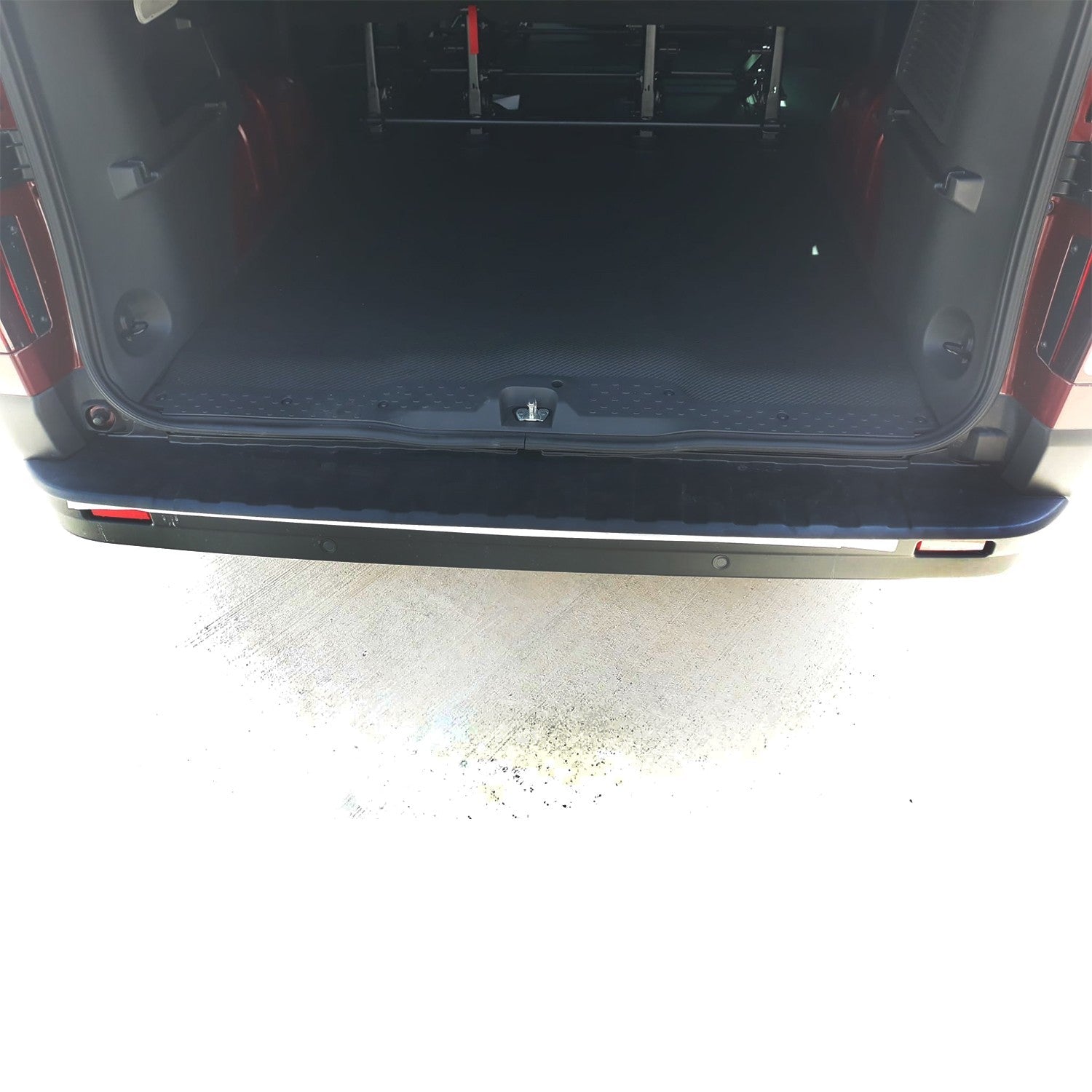 Renault Trafic 2014 - 2019 Rear Bumper Sill Protector Matt