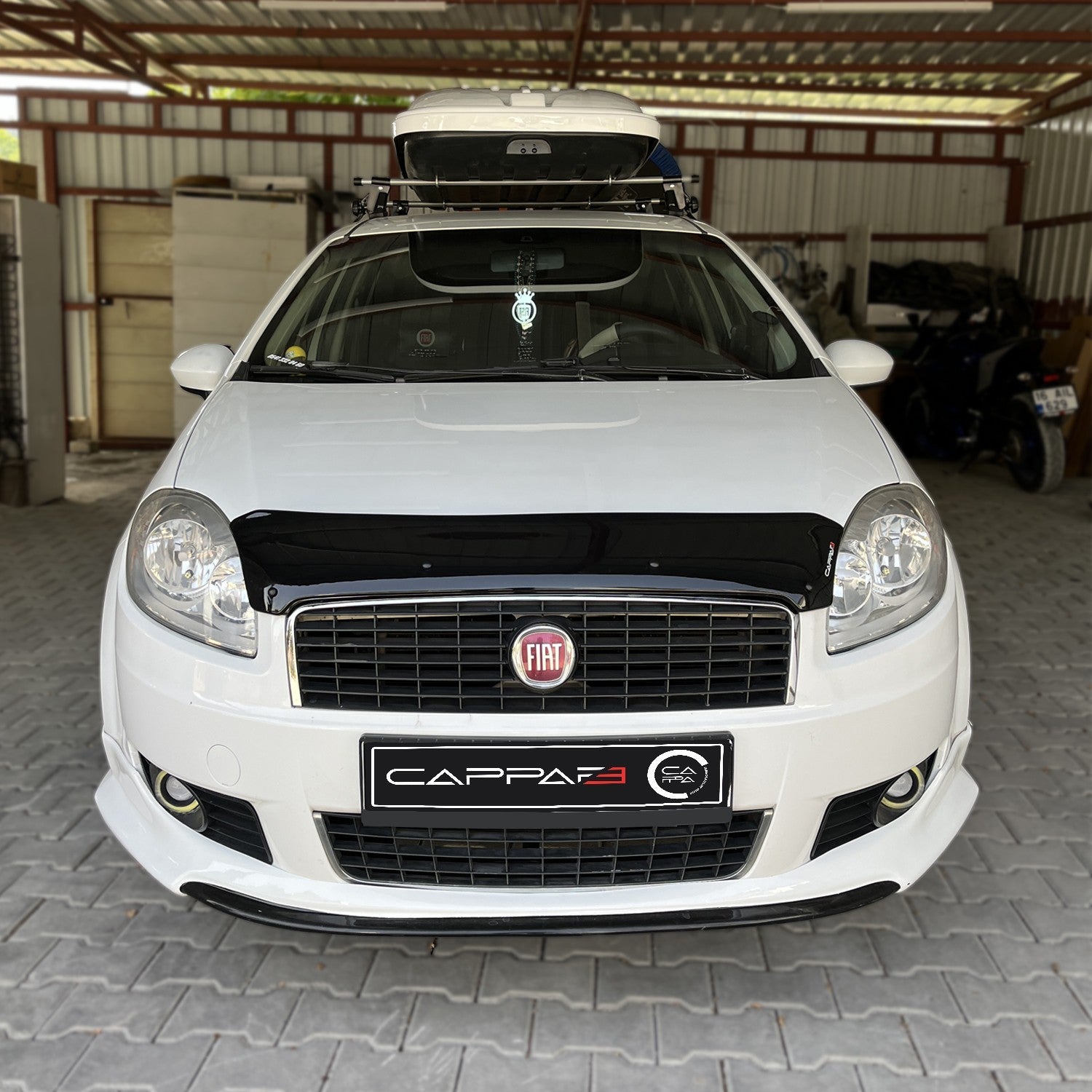 Fiat Linea 2007 - 2018 Bonnet Deflector 3mm