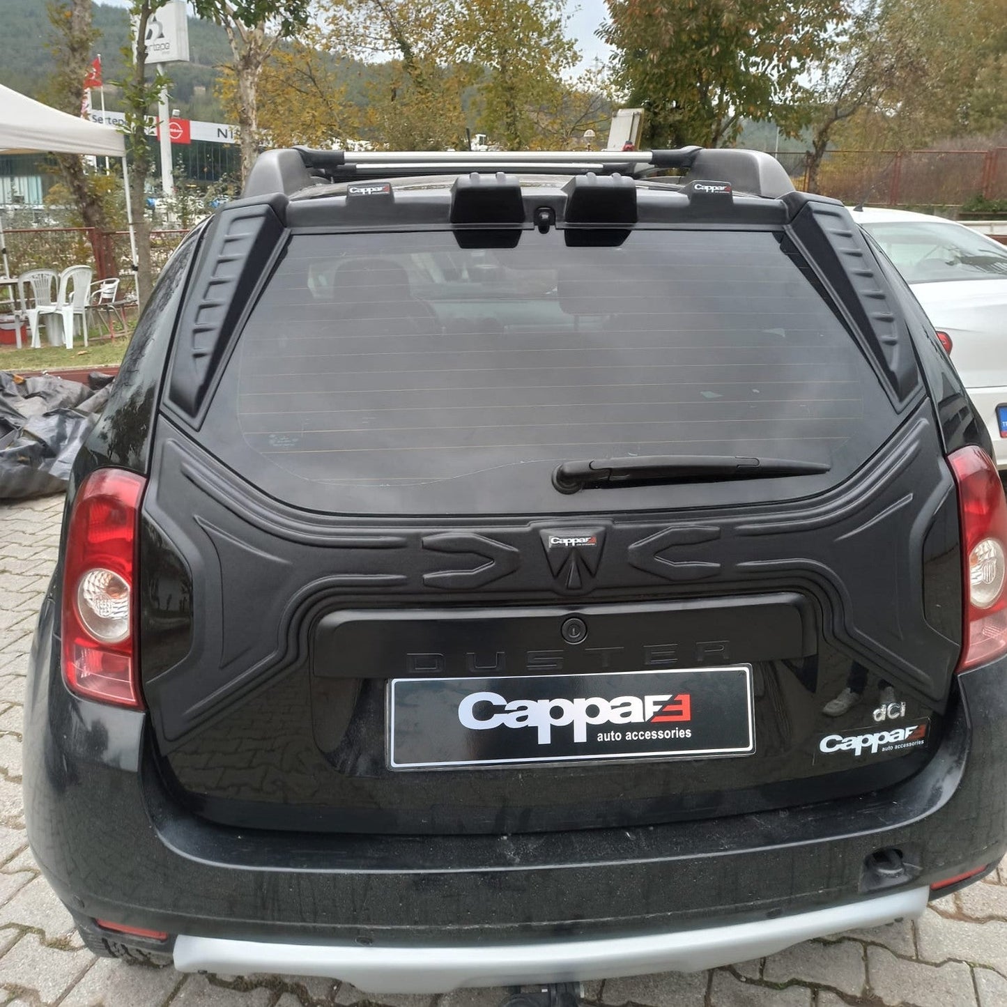 Dacia Duster 2010 - 2017 Rear Window Spoiler 3pcs