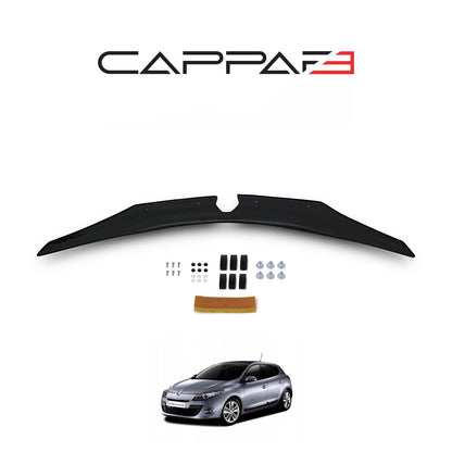 Renault Megane 2009 - 2013 Bonnet Deflector 3mm