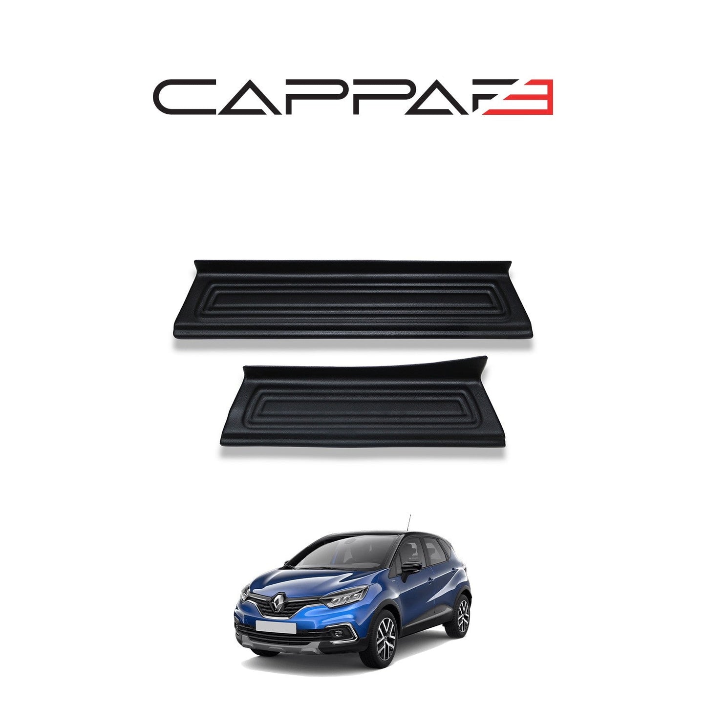 Renault Capture 2013 - 2019 Door Sill Protector 4pcs