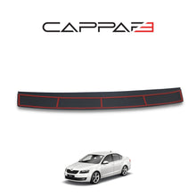 Skoda Octavia 2013 Onwards Rear Bumper Sill Protector Gloss