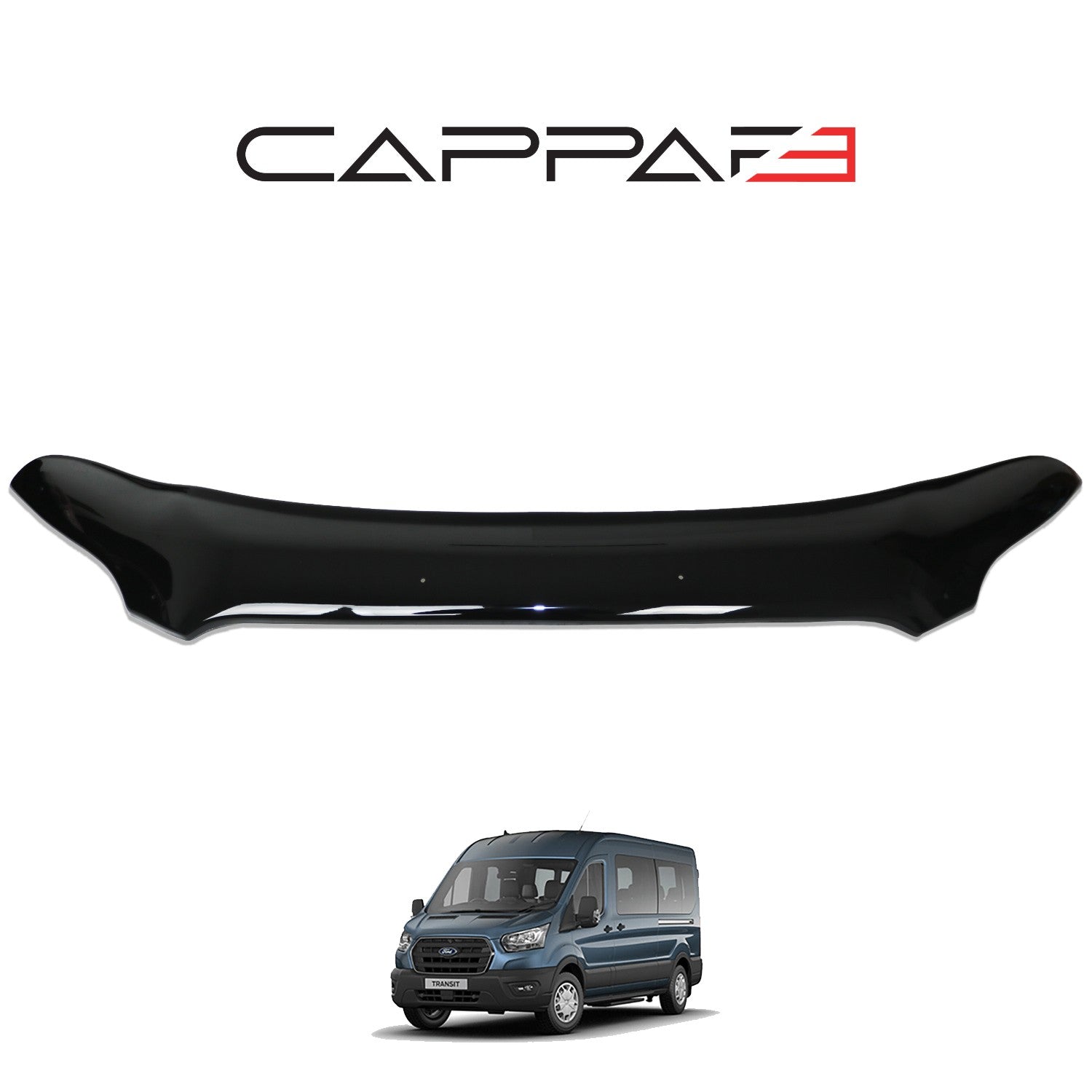 Ford Transit 2019 Onwards Bonnet Deflector 3mm