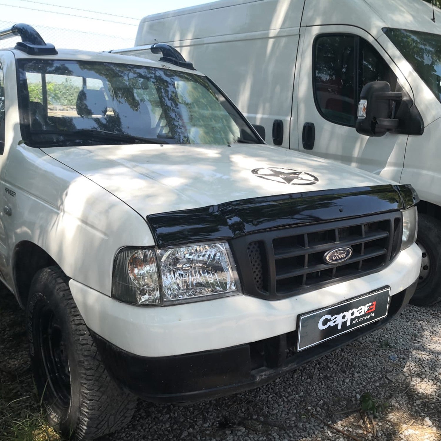 Ford Ranger 2002 - 2006 Bonnet Deflector 4mm