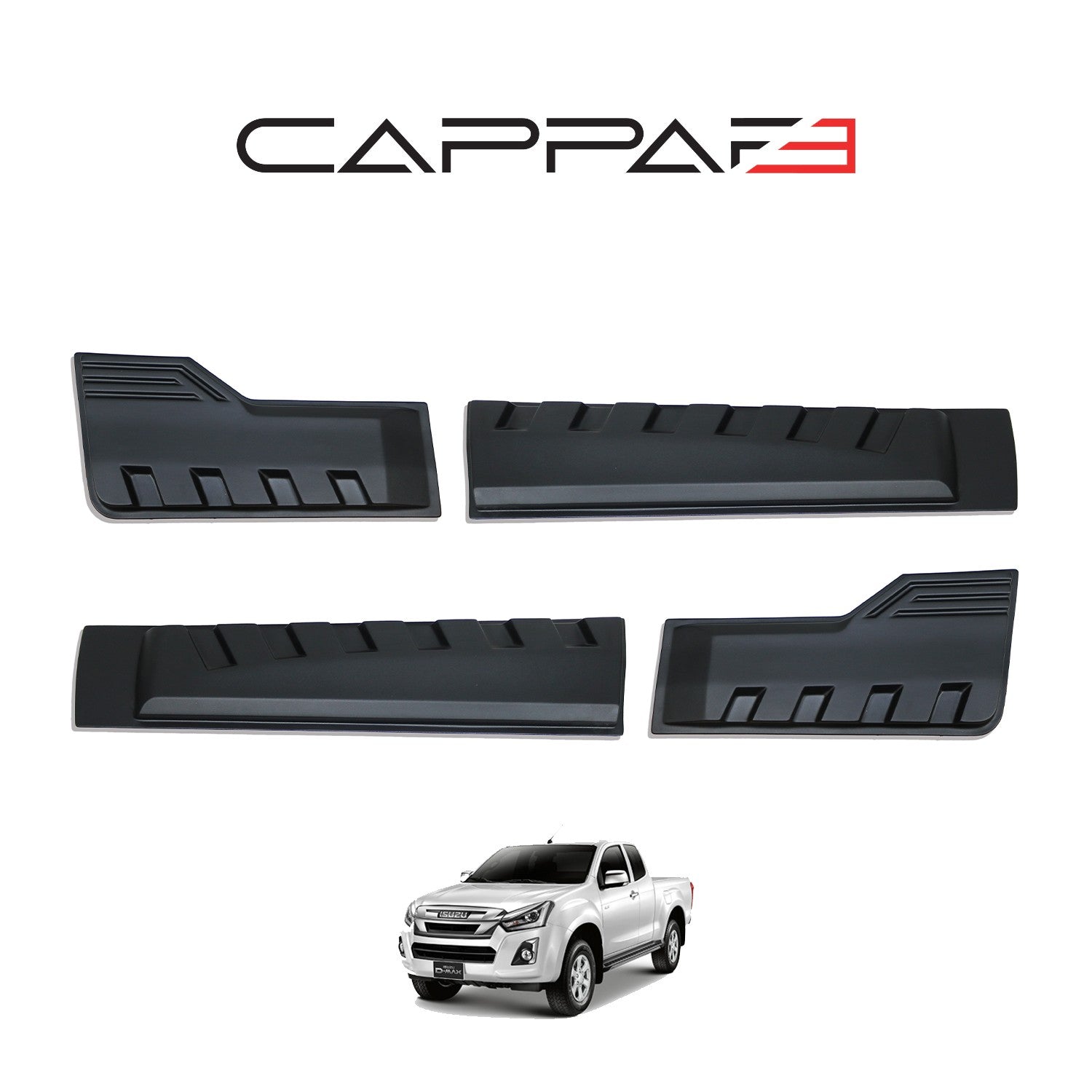 Isuzu D-Max 2012 - 2017 Fender Flares 4pcs