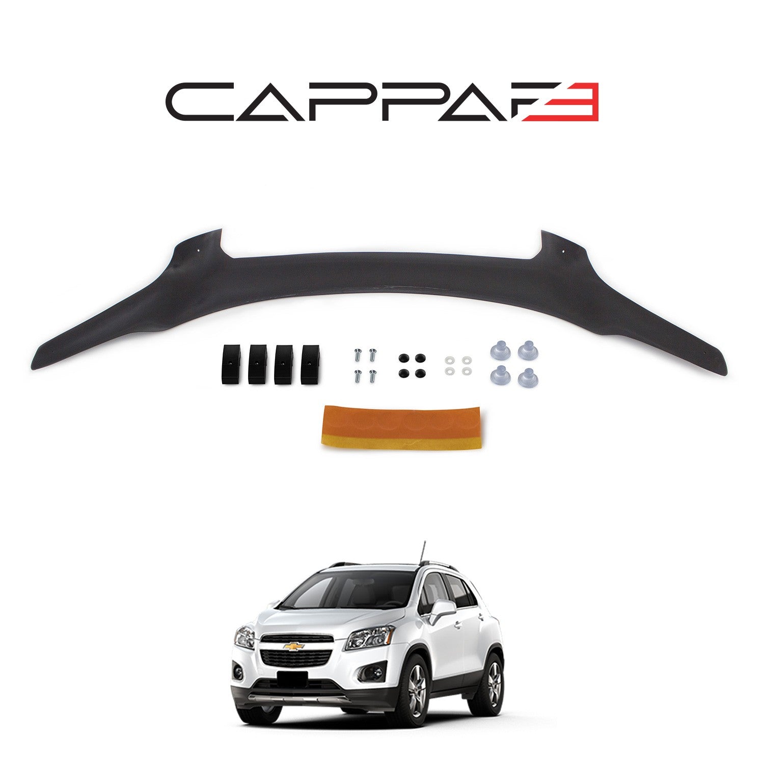 Chevrolet Captiva 2006 - 2012 Bonnet Deflector 4mm