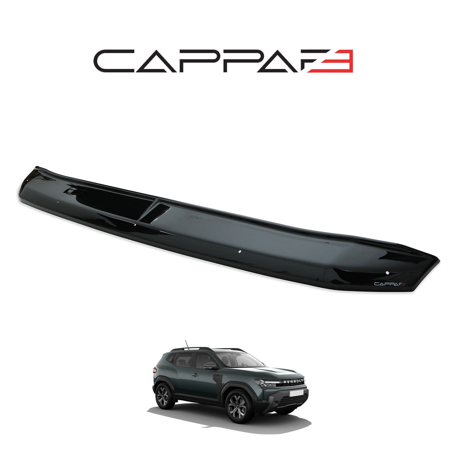 Renault Duster 2024 Onwards Bonnet Deflector 4mm