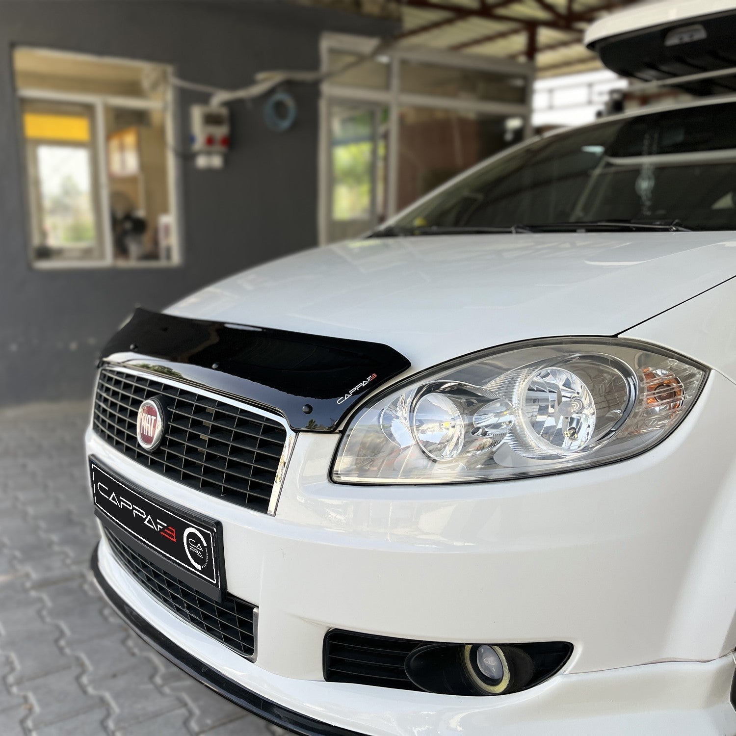Fiat Linea 2007 - 2018 Bonnet Deflector 3mm