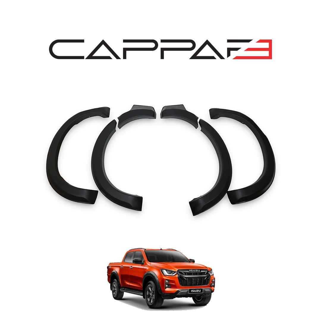 Isuzu D-Max 2020 Onwards Fender Flares 6pcs