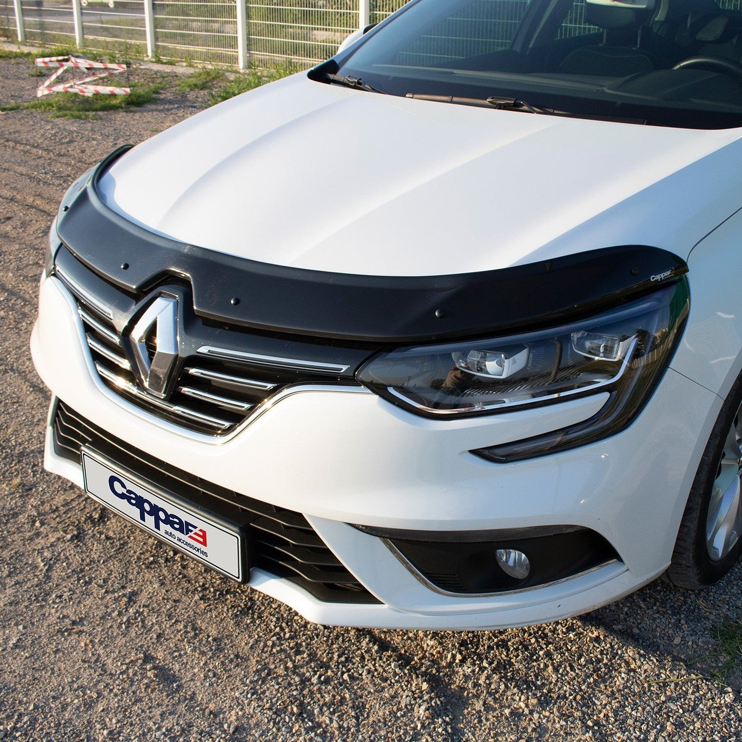 Renault Megane 2016 Onwards Bonnet Deflector 4mm