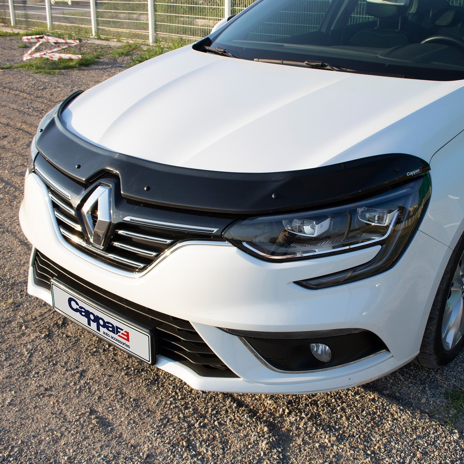 Renault Megane 2016 Onwards Bonnet Deflector 4mm